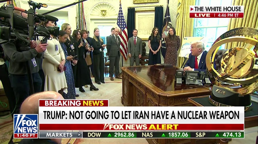 President Trump: We're not going to let Iran have a nuclear weapon