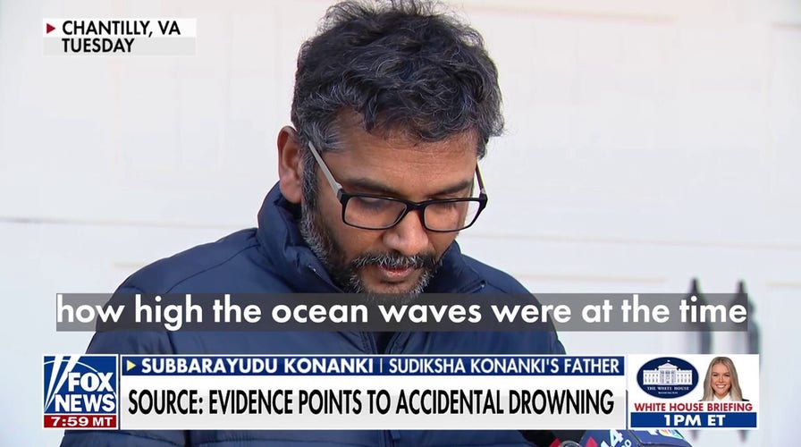 Parents of missing student Sudiksha Konanki fully believe accidental drowning