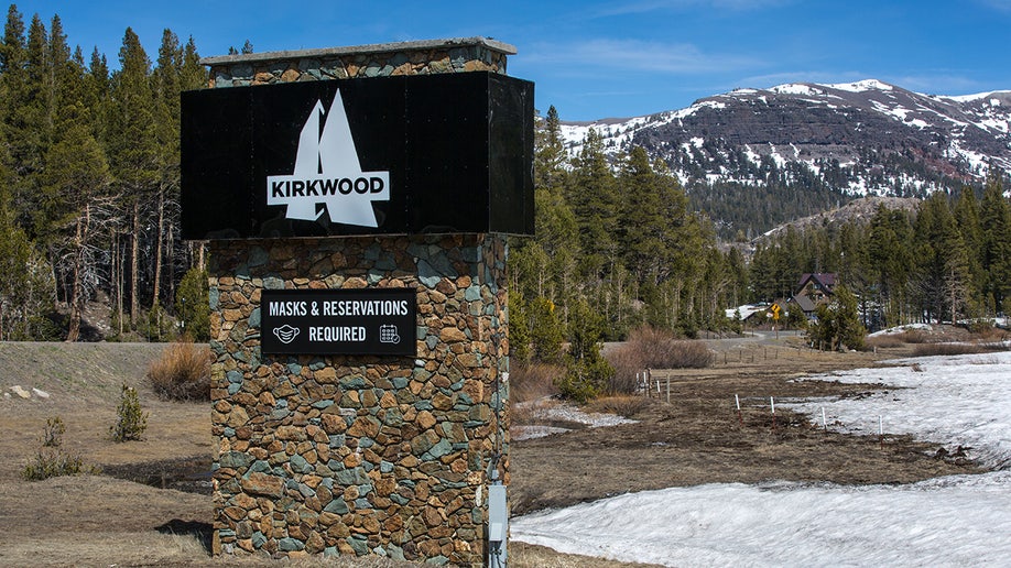 Kirkwood Ski Resort in California