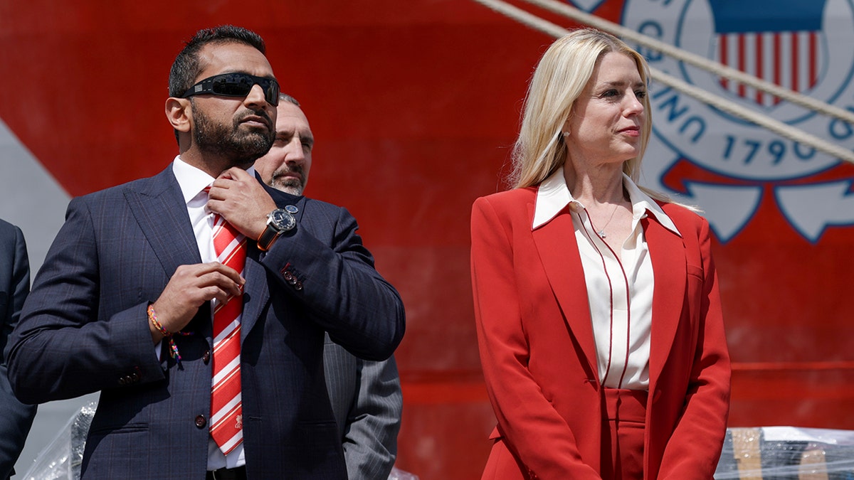 Kash Patel and Pam Bondi