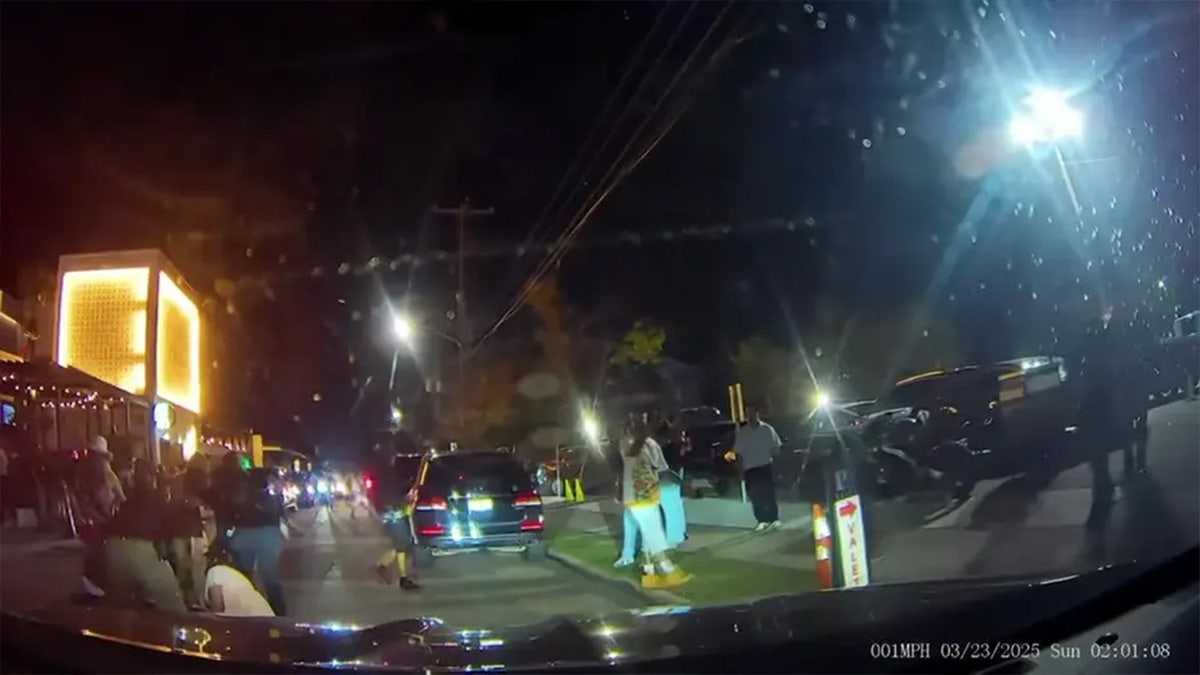 Dash camera footage