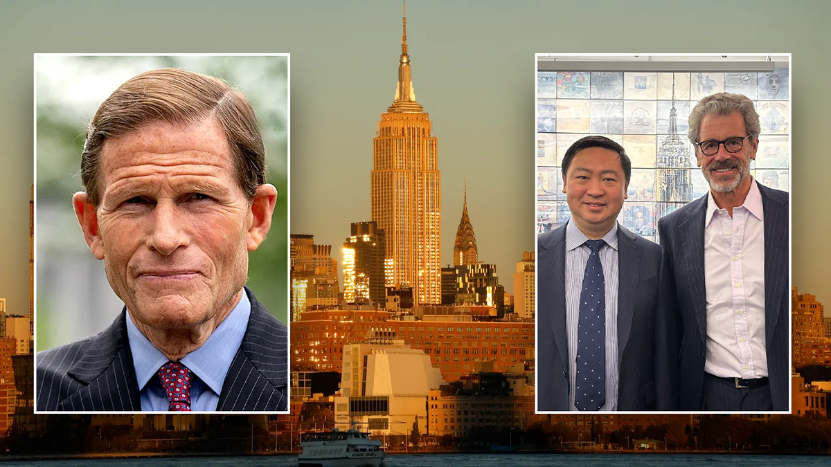 The brother-in-law of Sen. Richard Blumenthal, D-Conn., has repeatedly hosted diplomats working on behalf of the Chinese Communist Party at his office.