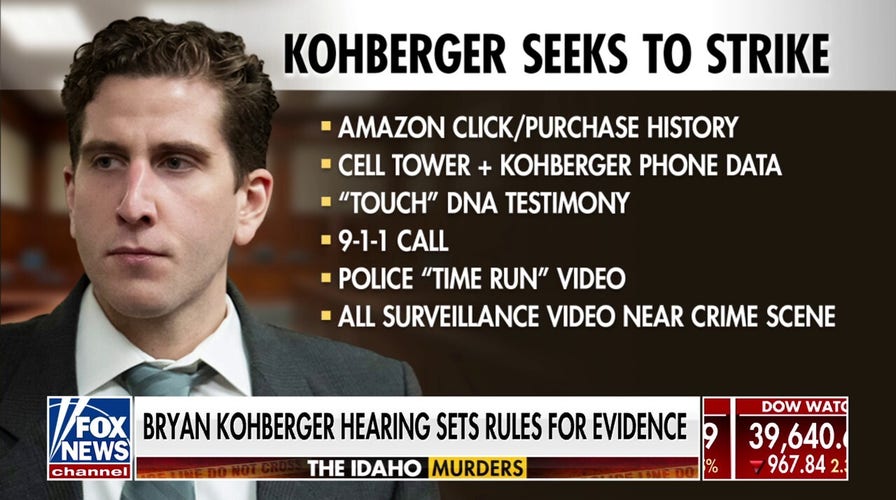 Bryan Kohberger hearing sets rules for reviewing evidence