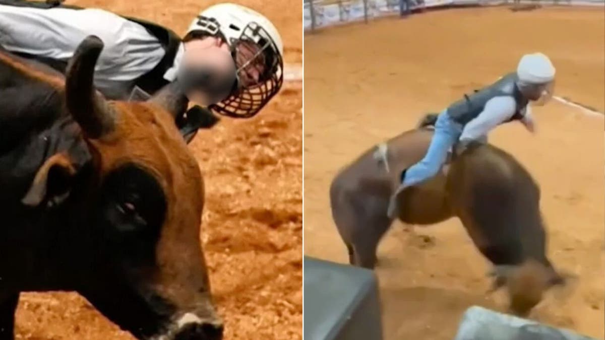 Rider who was gored