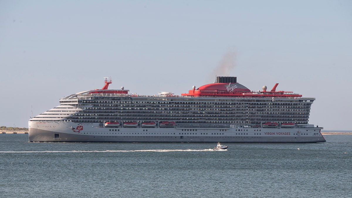 A Virgin Voyages Cruise Ship