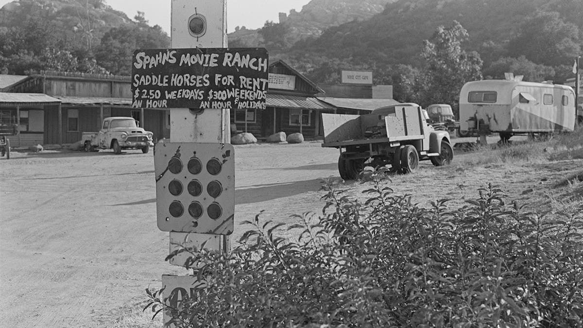 Spahn Movie Ranch. where the Manson Family lived