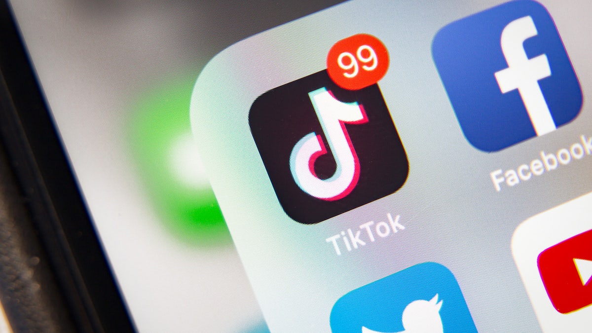 TikTok with other apps on a phone