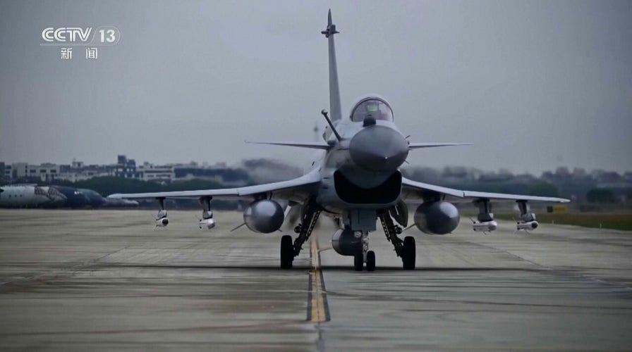 China launches large-scale military drills around Taiwan