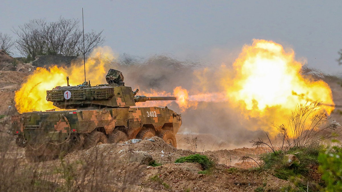 China live-fire drill 