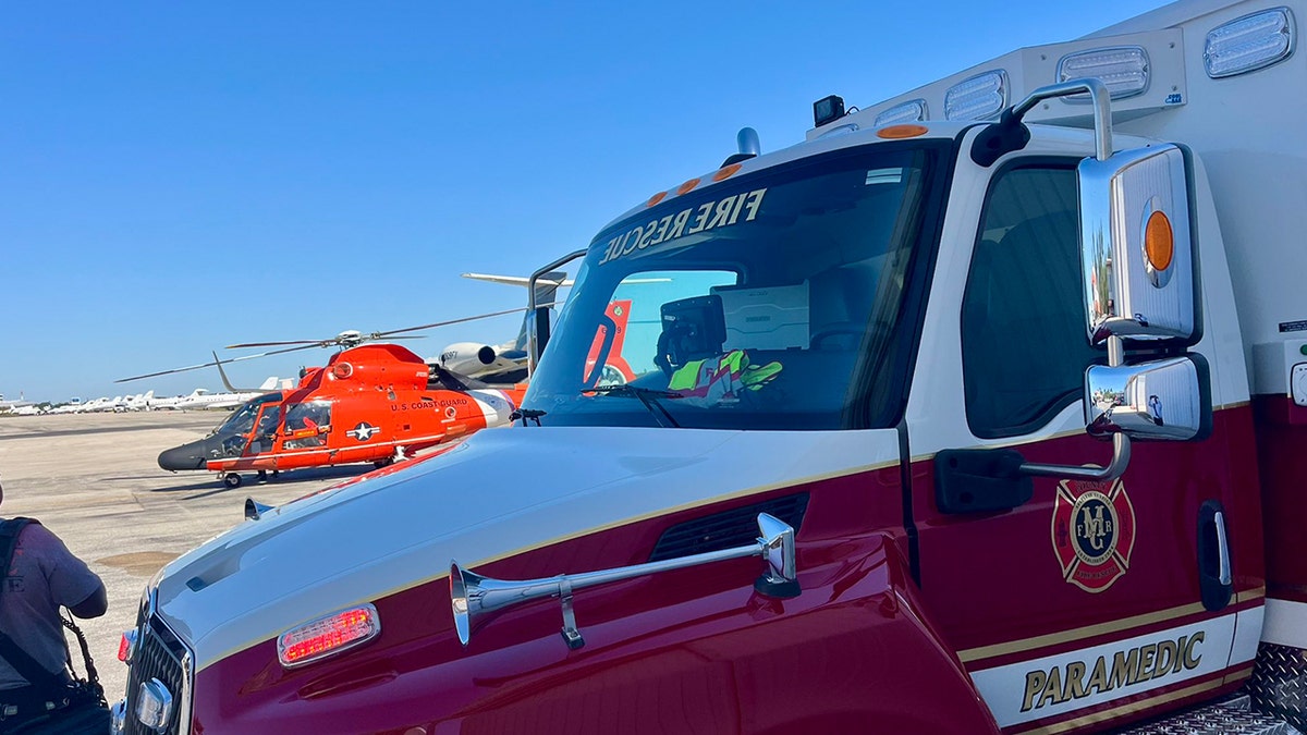 Martin County Fire Rescue vehicle