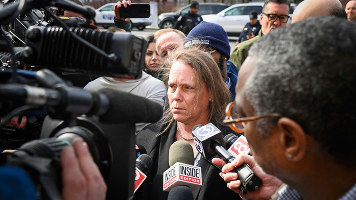 The biological mother of the man held captive for 20 years by his Connecticut stepmom speaks to the media.