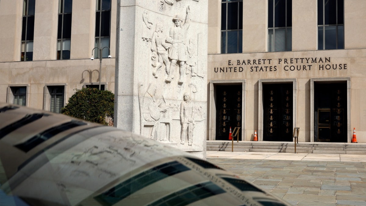 The E. Barrett Prettyman U.S. Court House is seen in Washington, DC.