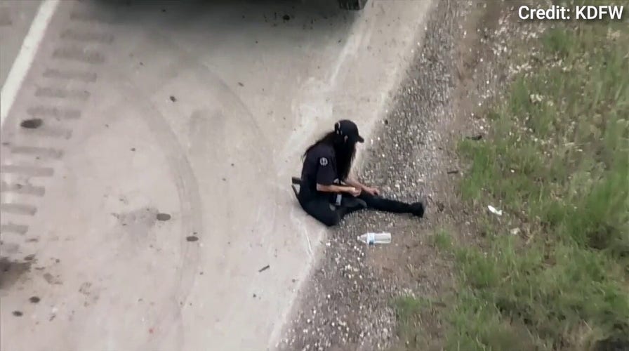 Truck full of dimes crashes on North Texas highway
