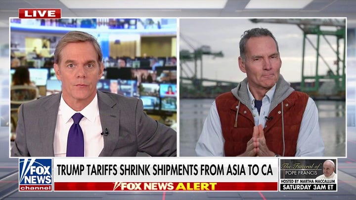 Tariff battle shrinks China-to-California shipping
