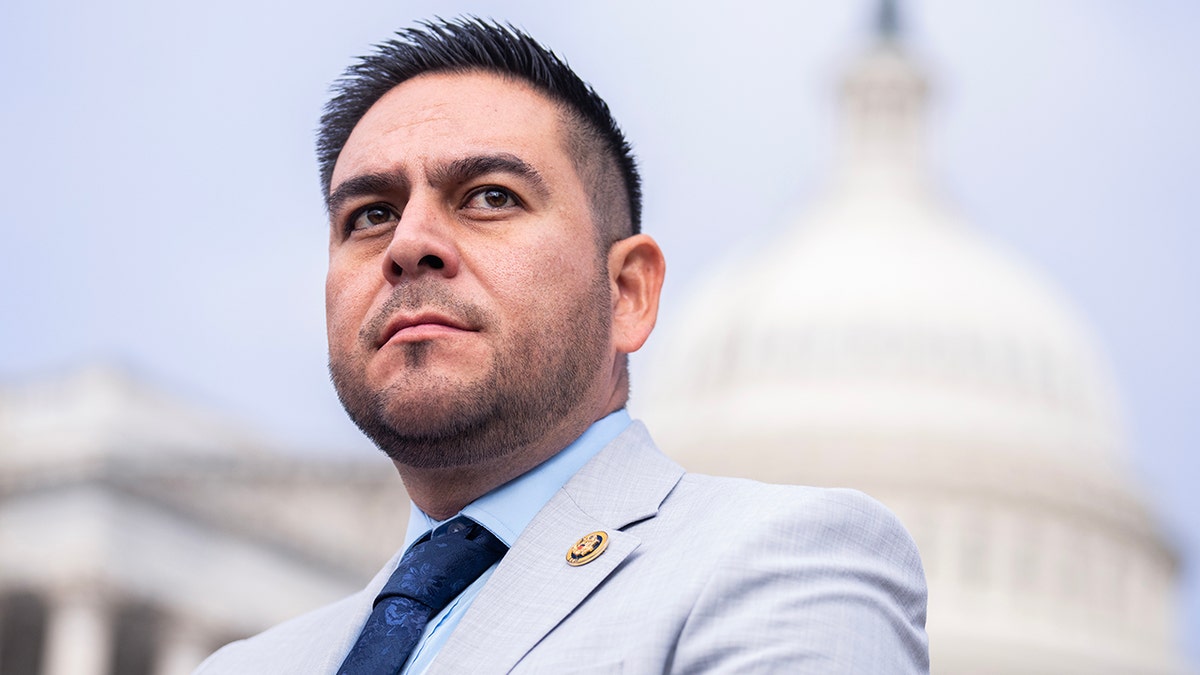 Democratic New Mexico Rep. Gabe Vasquez on Capitol Hill