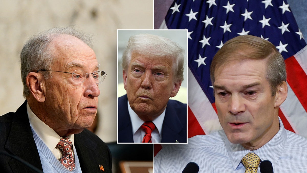 Chuck Grassley, Donald Trump, Jim Jordan