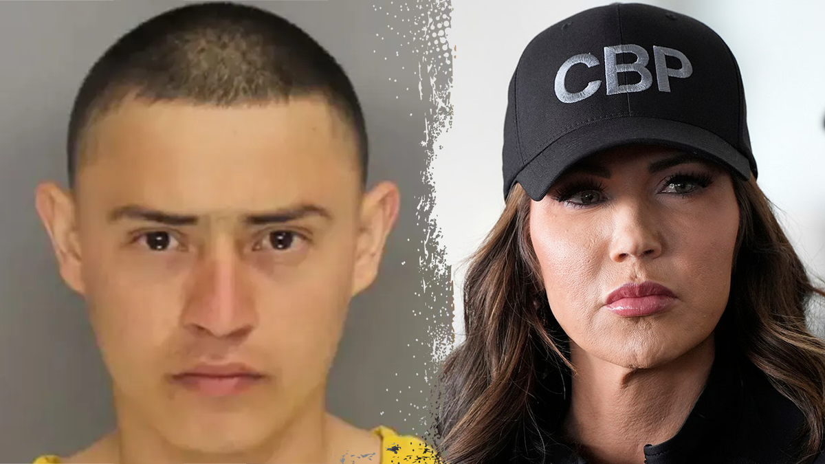 Hector David Sagastume-Rivas and Kristi Noem