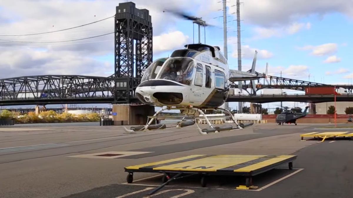 New York Helicopter takes off