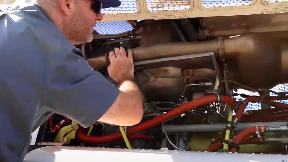New York Helicopter drive shaft inspection