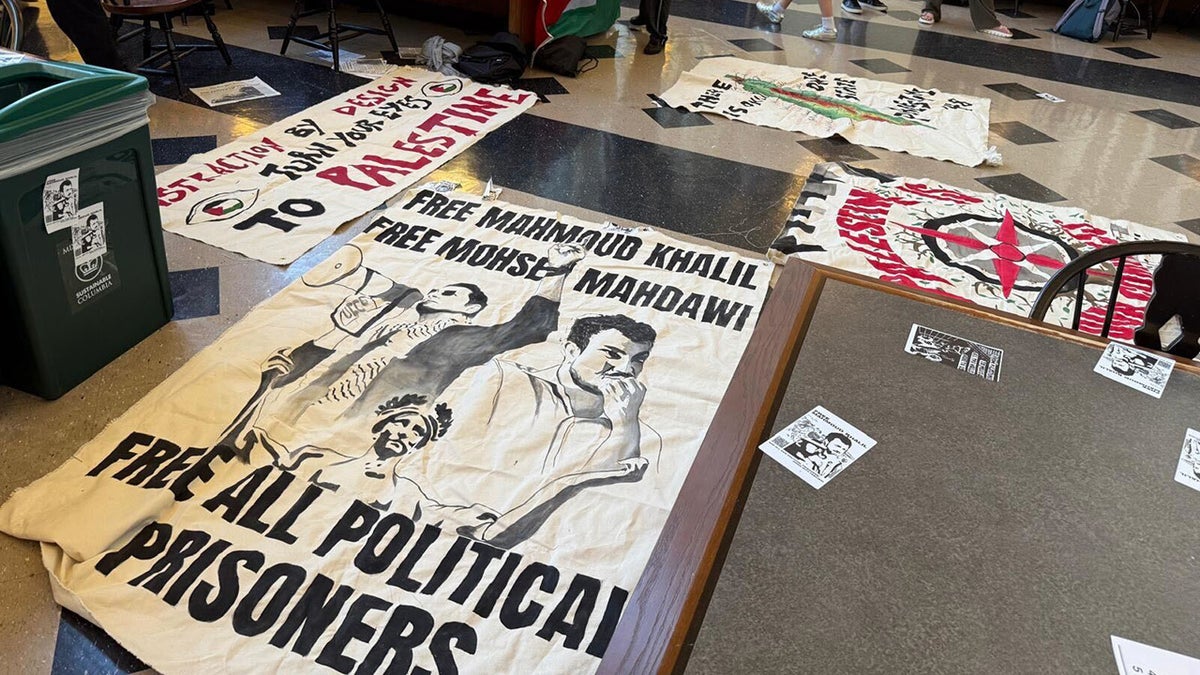 Butler Library Protest