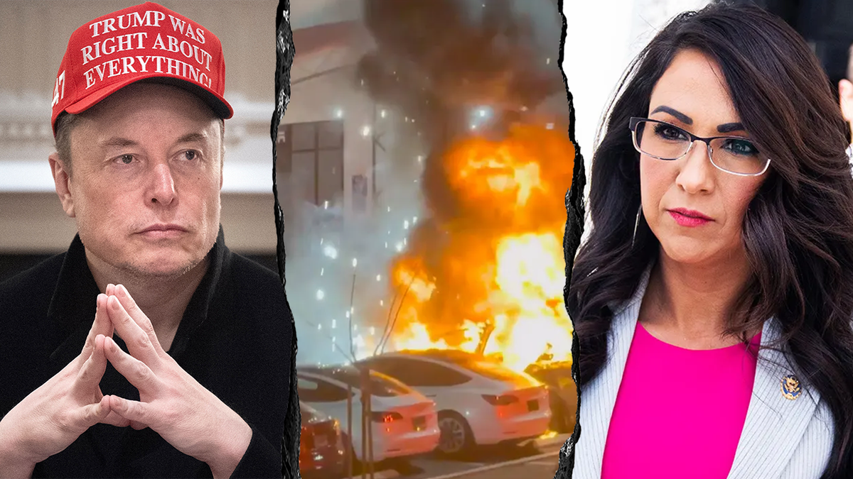 Musk, burning Teslas and Boebert