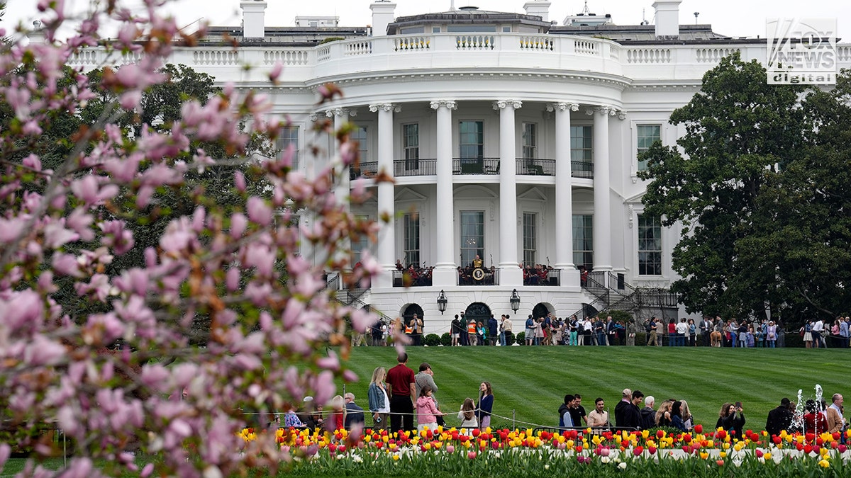 Public tours of the White House garden begin today in Washington, D.C.