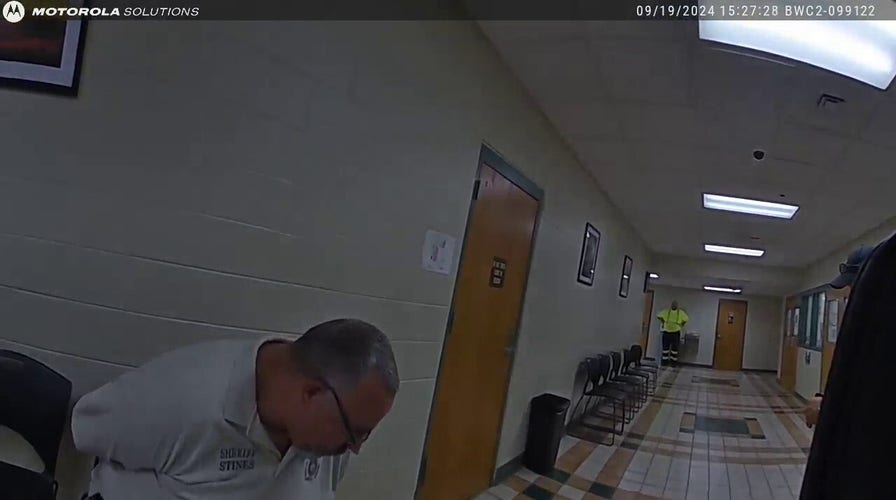 Shawn 'Mickey' Stines questioned by police moments after fatal shooting of Judge Kevin Mullins