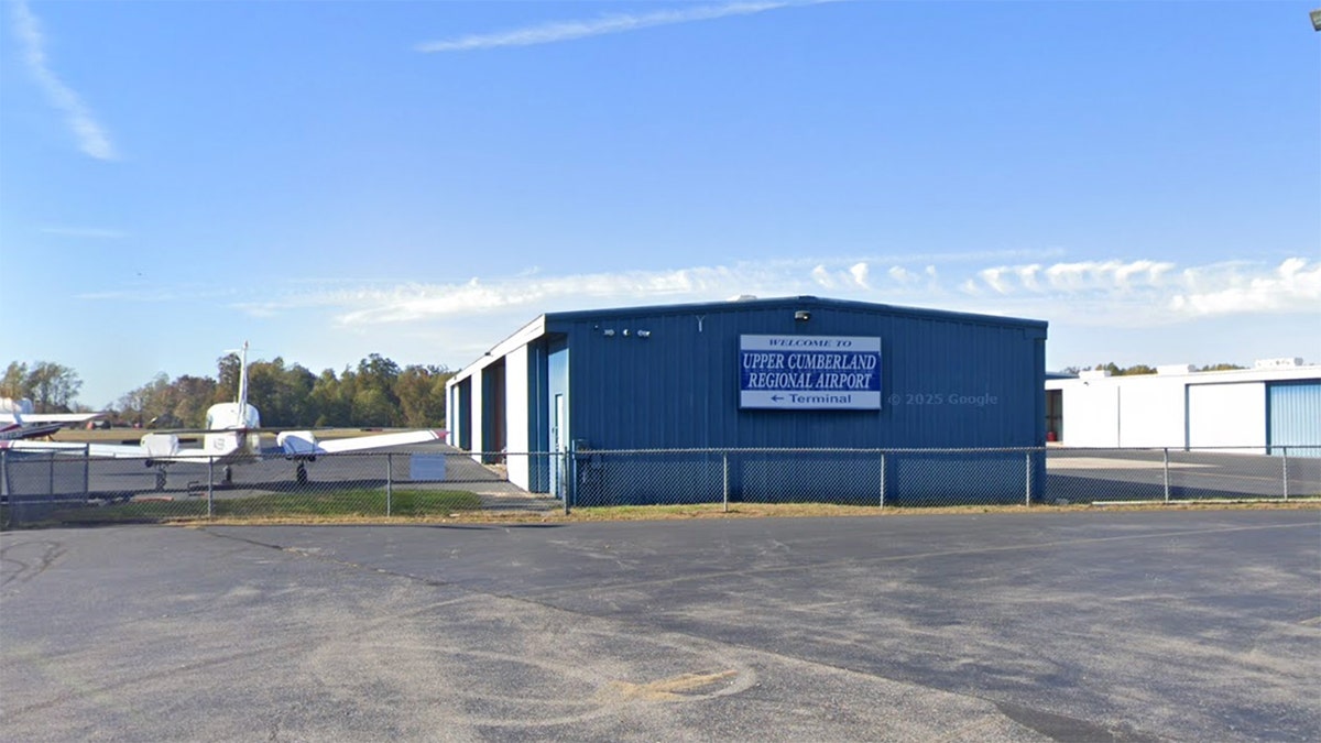 Upper Cumberland Regional Airport sign