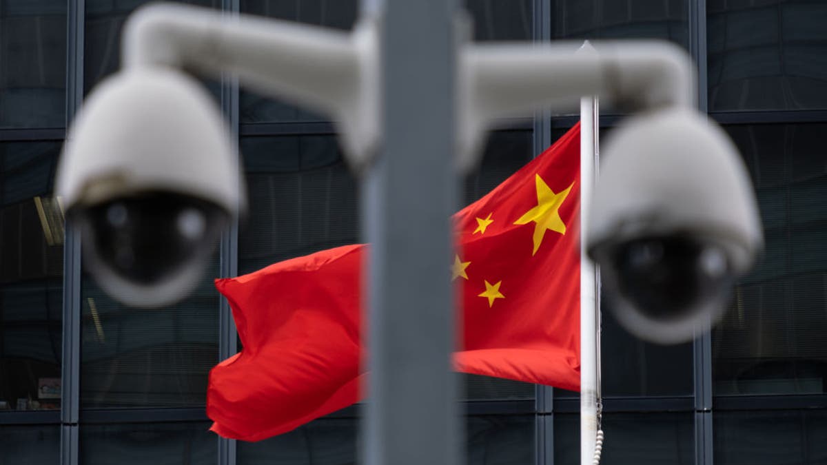 Chinese surveillance cameras pictured