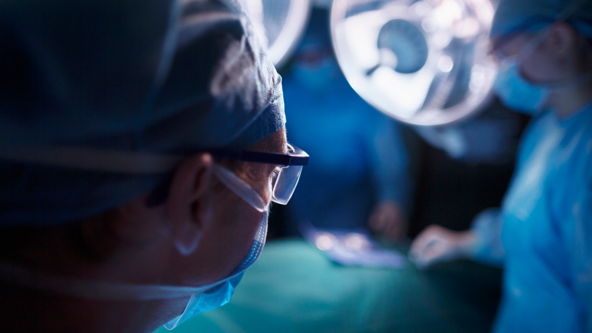 doctor in operating room