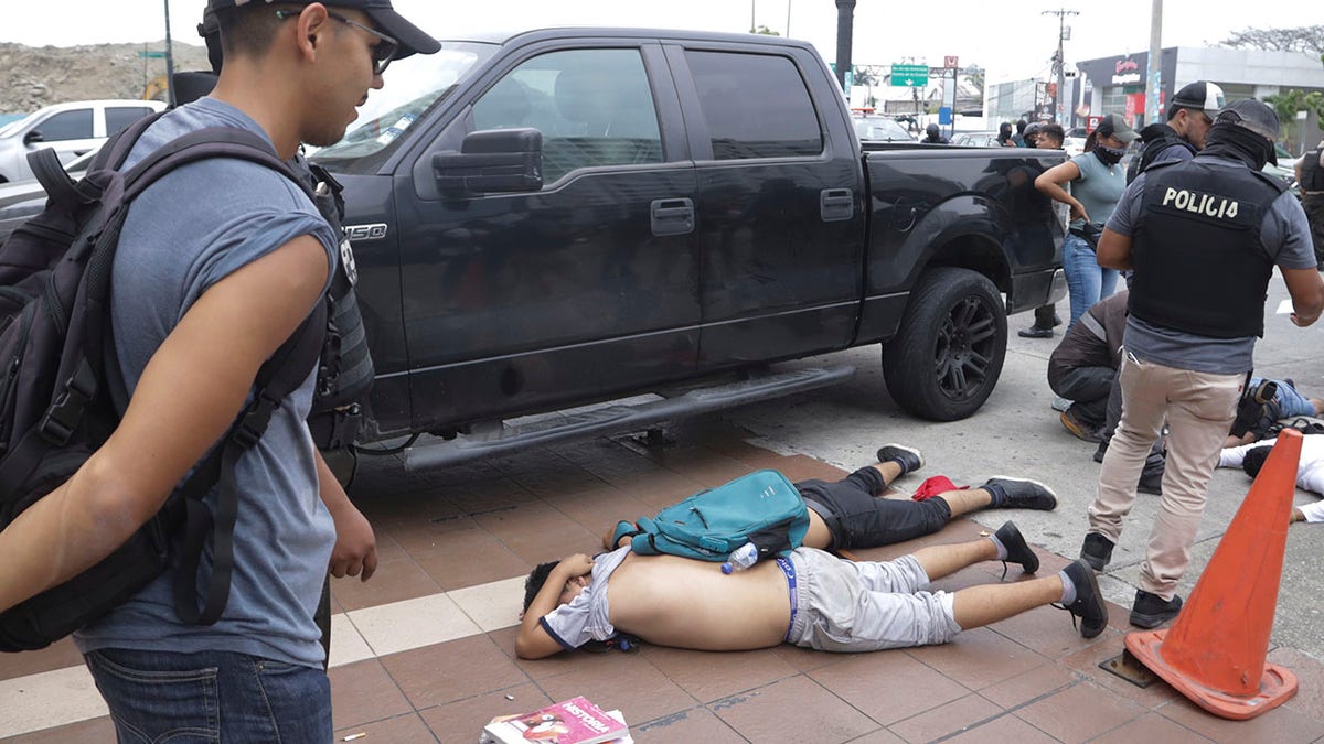 men detained