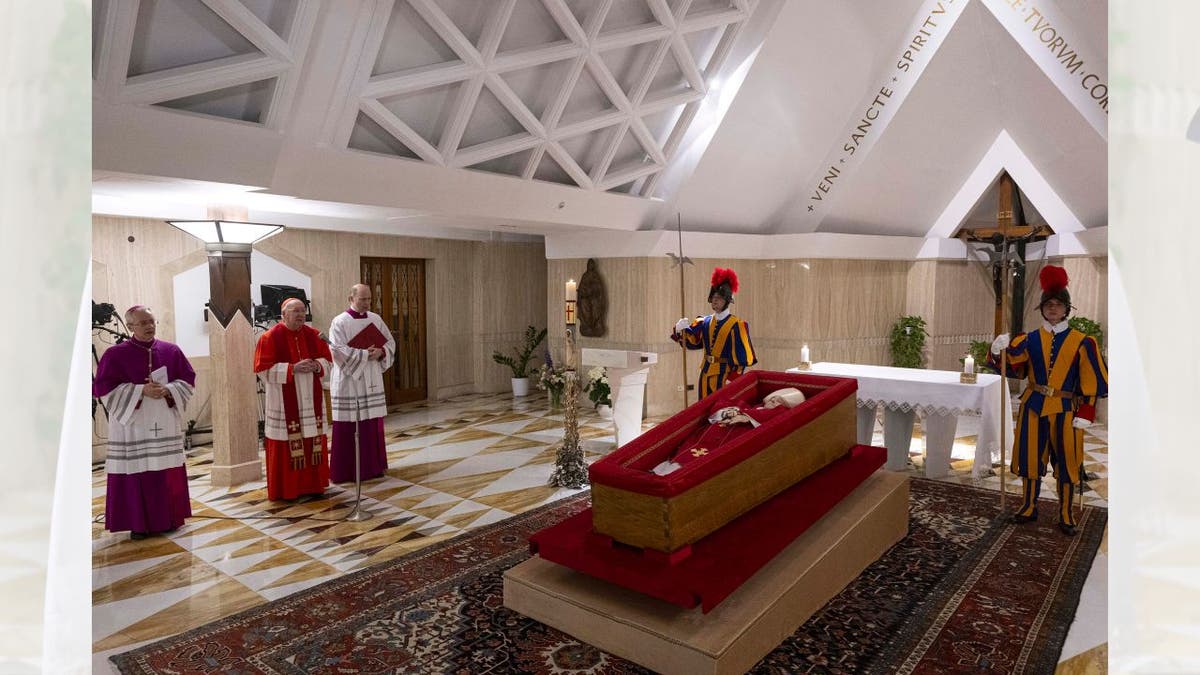 The body of Pope Francis 