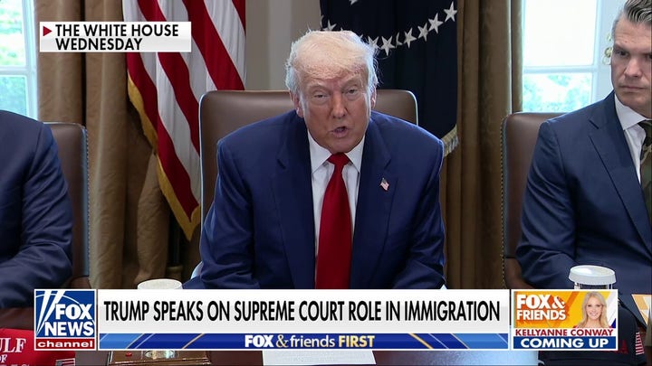 Trump weighs in on immigration case heading to Supreme Court: 'Have to get the criminals out of our country'