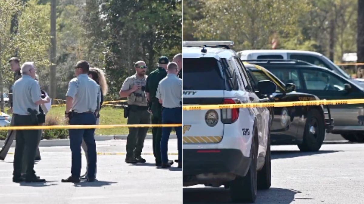 The scene where Deputy Will May, who was shot and killed