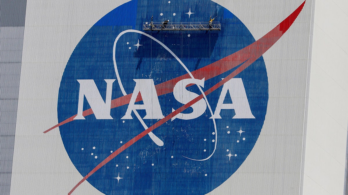 The NASA logo in Florida