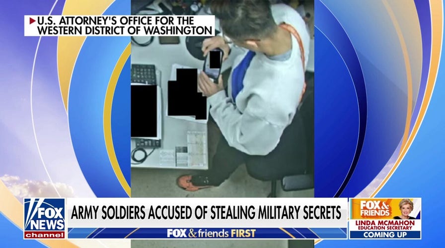 Former, active-duty Army soldiers accused of selling sensitive military information to China