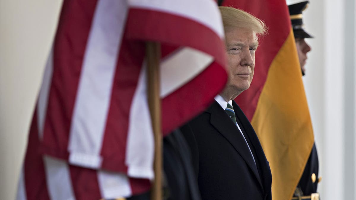 President Trump Welcomes German Chancellor Angela Merkel To The White House