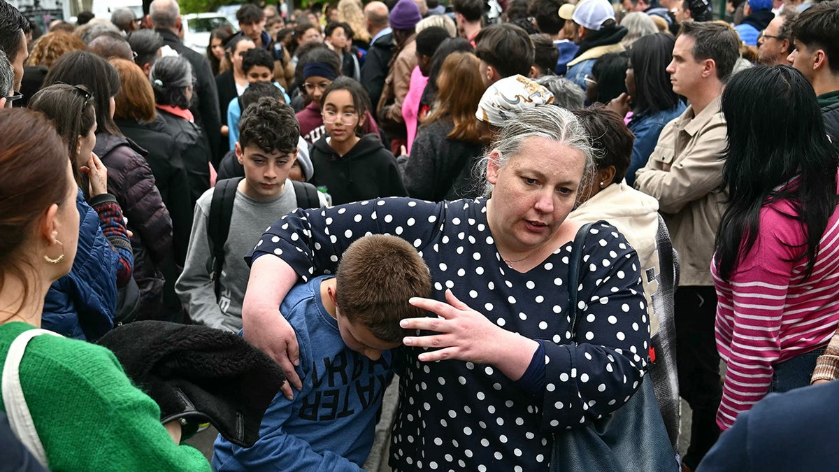 People evacuate French high school following stabbing attack
