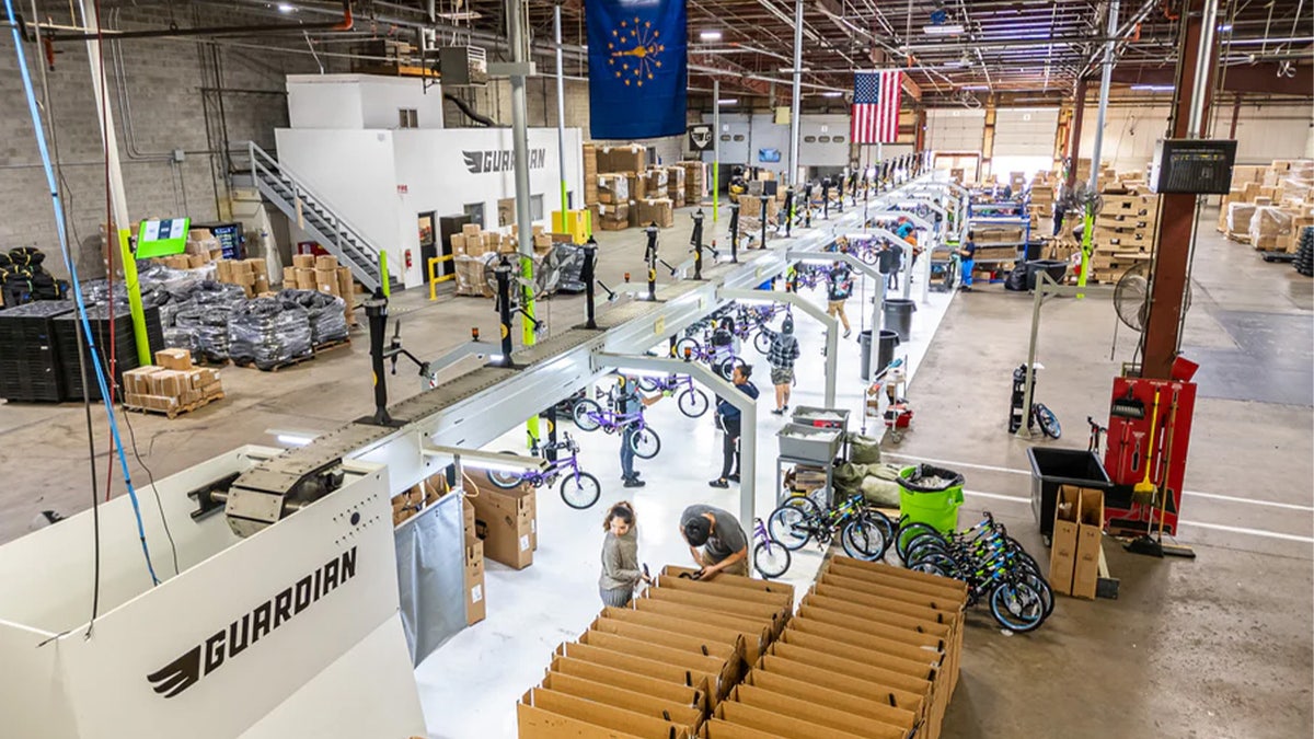 Guardian Bikes manufacturing plant