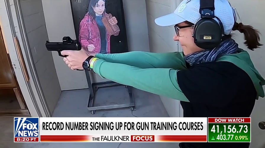 Americans signing up for gun training classes in record numbers