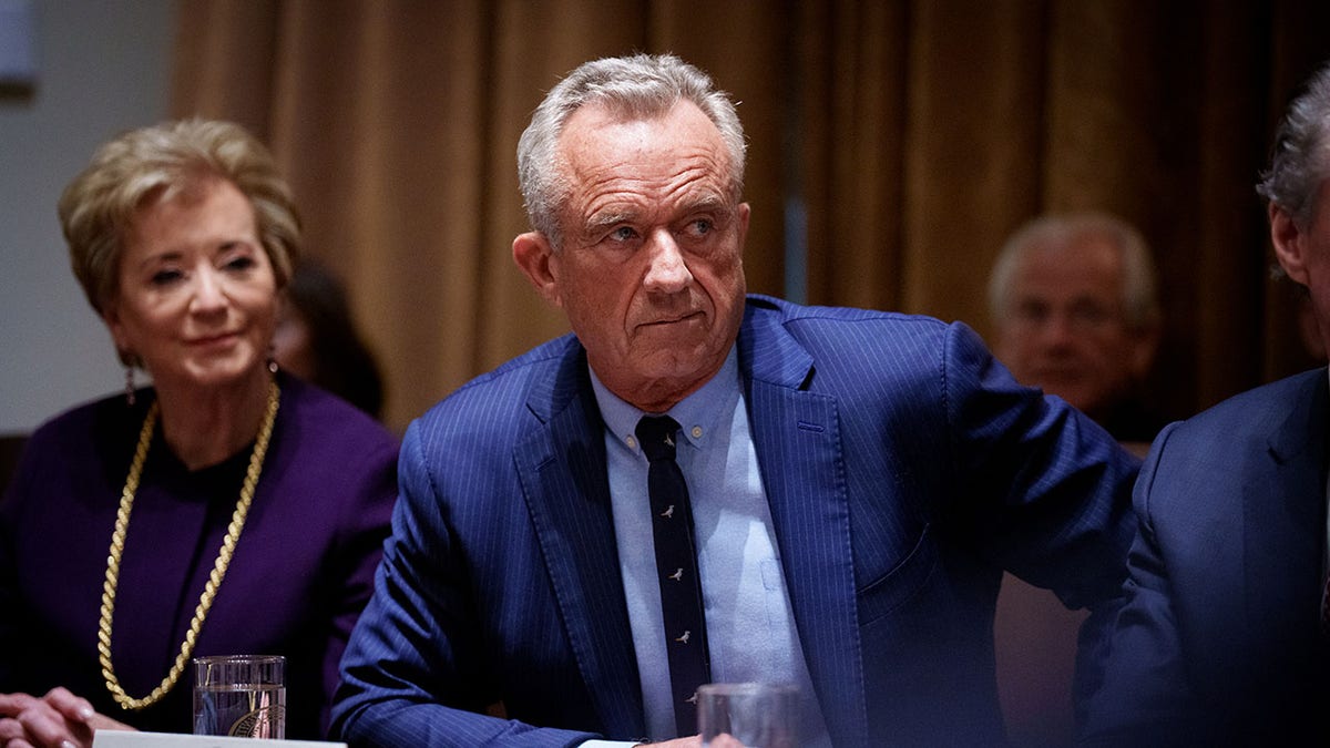 RFK Jr. during Trump Cabinet meeting