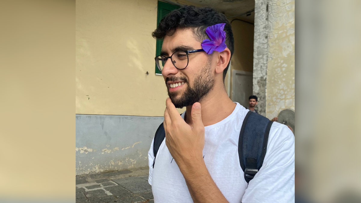 Hamas hostage Evyatar David seen before his kidnapping