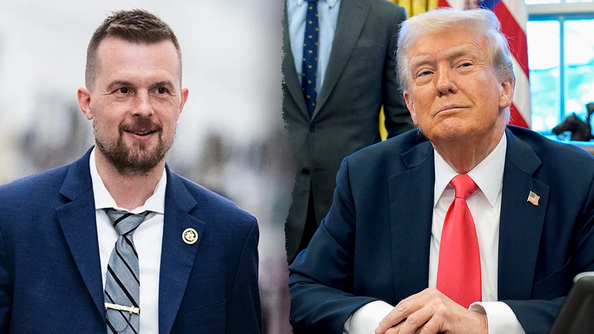 Jared Golden, Donald Trump