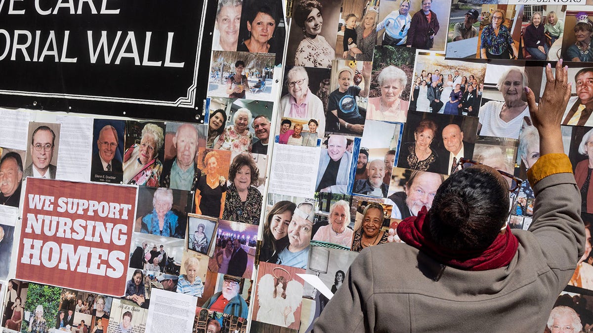Photos of seniors who died in 2020 nursing homes during COVID scandal