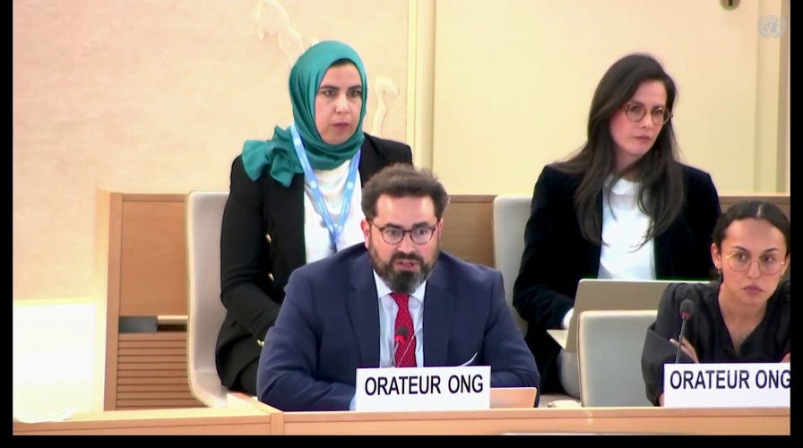 UN Watch Executive Director Hillel Neuer was blocked from delivering his remarks against a UN official