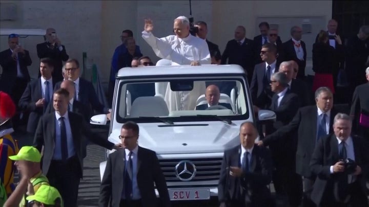 Inaugural Mass held for Pope Leo XIV in St Peter's Square.