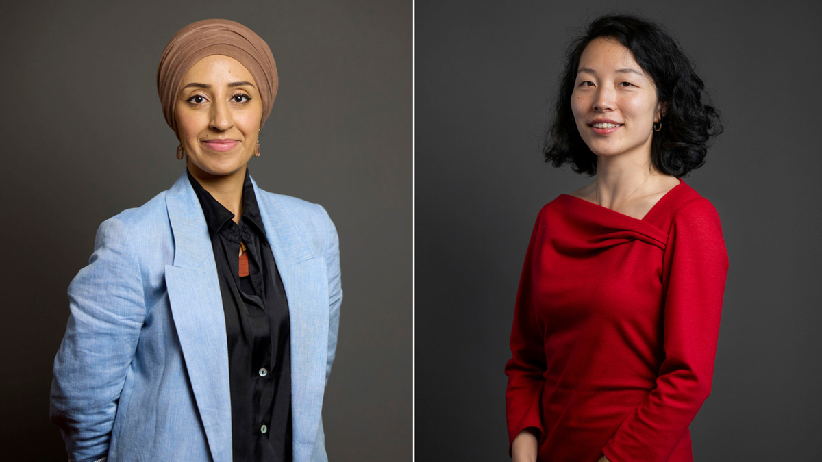 Labour MPs Abtisam Mohamed, left, and Yuan Yang (Right).