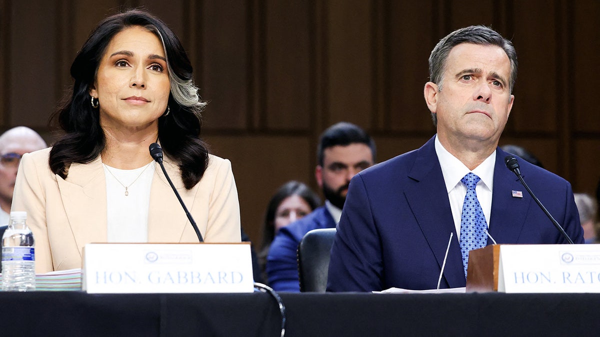 Director of National Intelligence Tulsi Gabbard and CIA Director John Ratcliffe