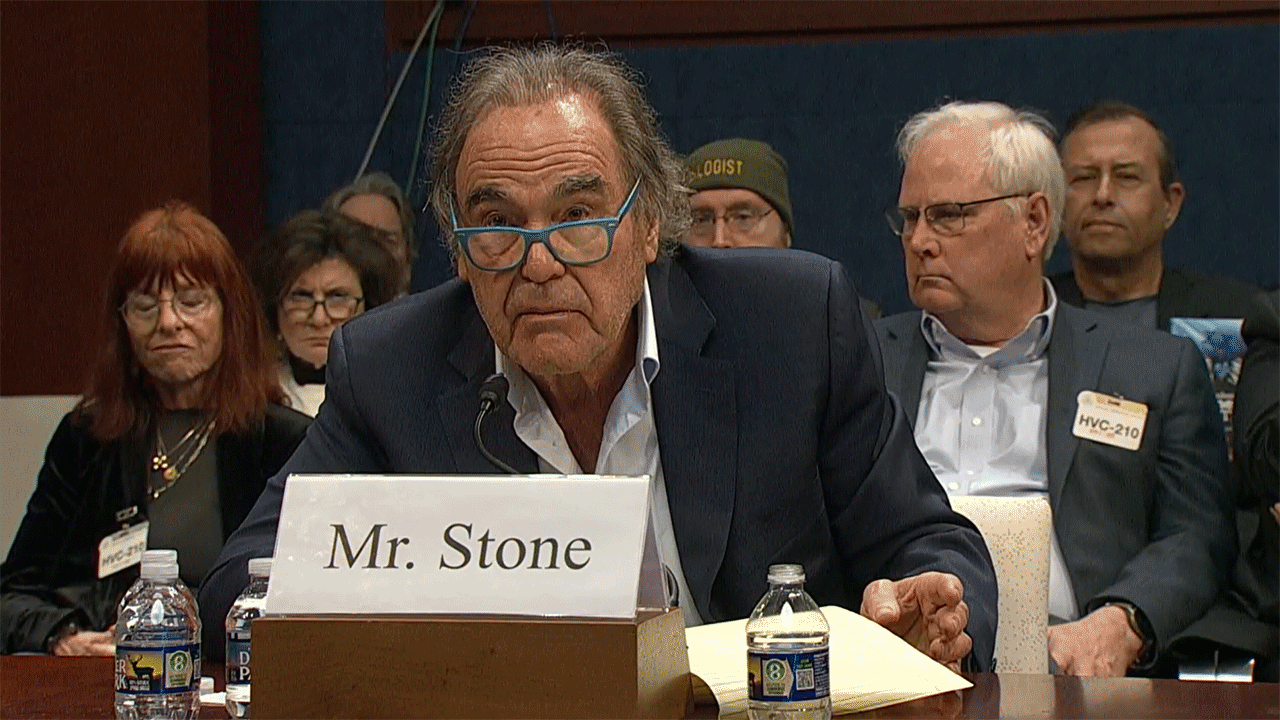 Oliver Stone on Capitol Hill