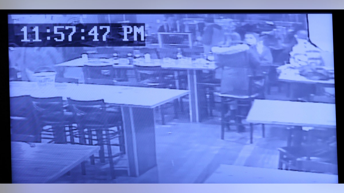 Footage shown to the court at the Karen Read trial.